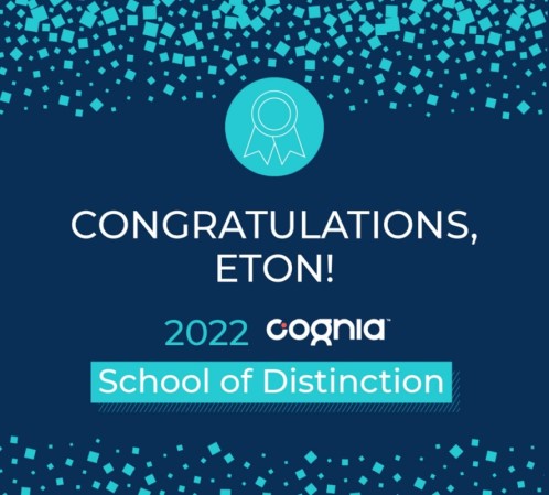 2022 Cognia School of Distinction | Eton School Mexico - Eton school named a 2022 cognia school of distinction
